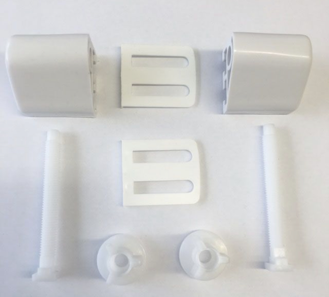 Toilet Seat Hinges White Shakti Hardware Retail Ltd.